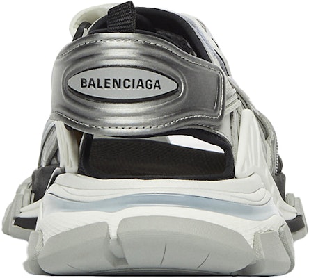 (Women) Balenciaga Track Sandals Grey/Black 617543W3AR11213 Shop (Women) Balenciaga Track Sandals Grey/Black 617543W3AR11213