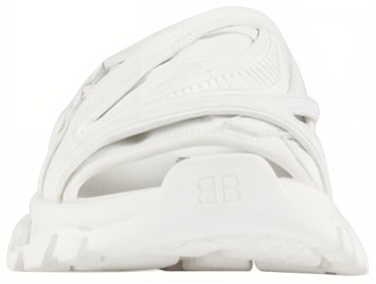 (W) 巴黎世家 Track 白色拖鞋式凉鞋 618084W2NA19000 Lookbook (W) 巴黎世家 Track 白色拖鞋式凉鞋 618084W2NA19000