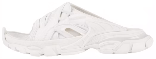 (Women) Balenciaga Track Slide Sandals 'White' 618084 W2NA1 9000 (Women) Balenciaga Track Slide Sandals 'White' 618084 W2NA1 9000