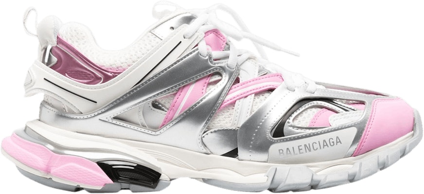 (W) Balenciaga Track Sneaker 'Ballet Pink Silver' Wanita 542436-W2FSA-9518 Buy (W) Balenciaga Track Sneaker 'Ballet Pink Silver' Wanita 542436-W2FSA-9518