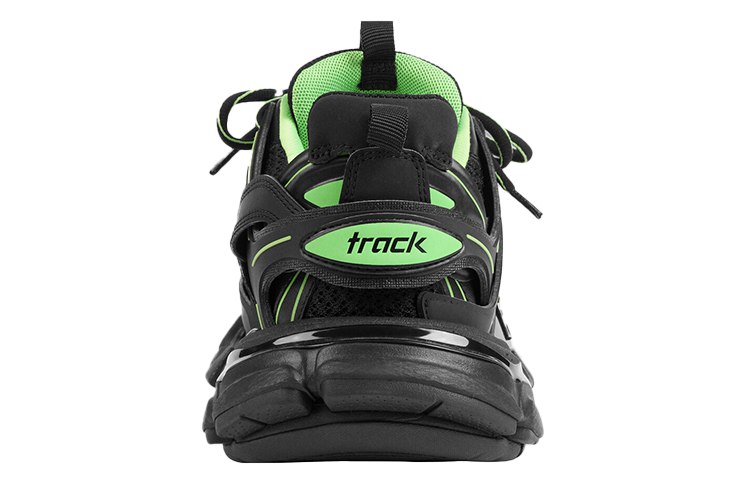 Shop (W) バレンシアガ トラック "ブラック蛍光グリーン" 542436-W3AC2-1035