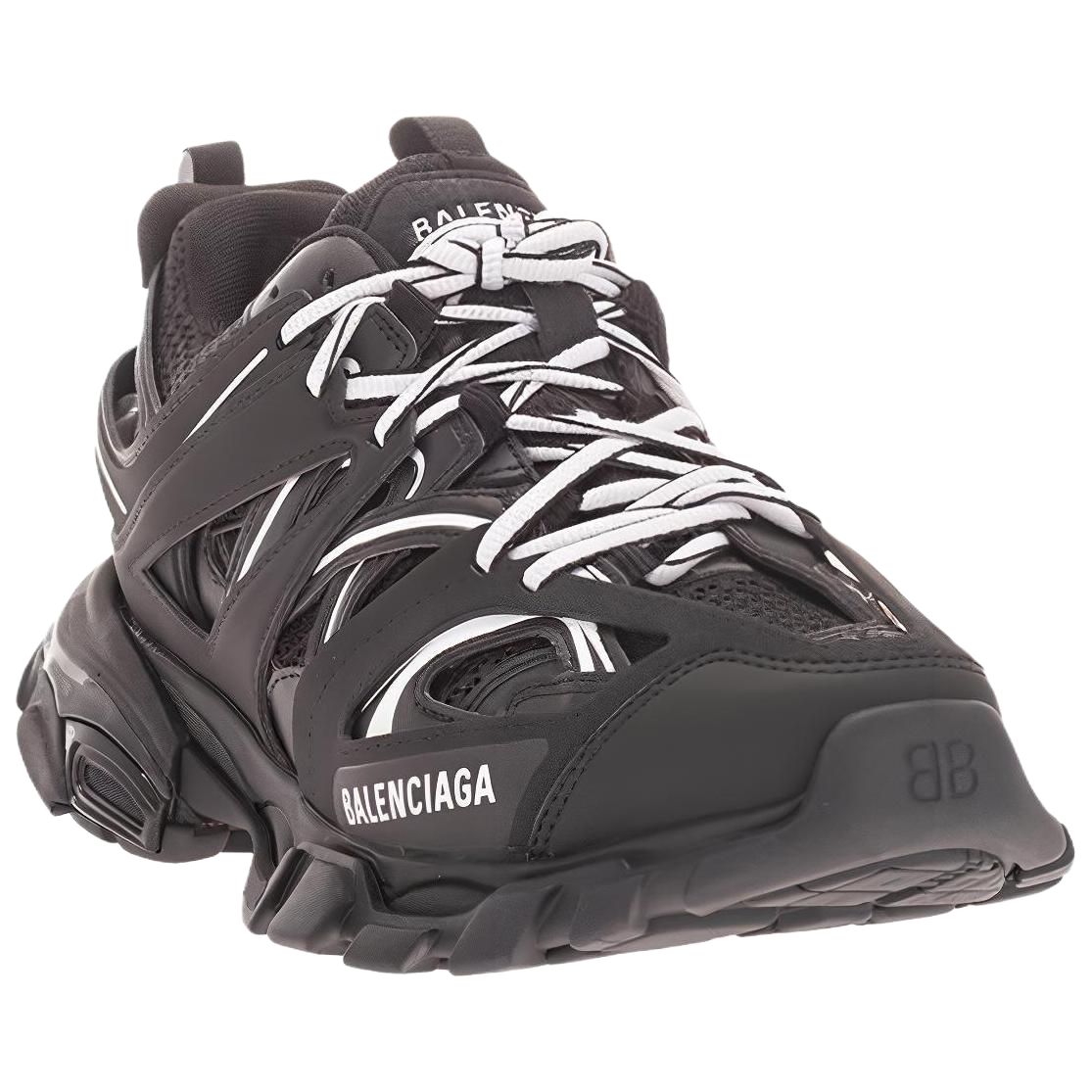 Lookbook (Women) Balenciaga Track Sneaker 'Black White'  542436-W3AC1-1090