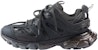 (W) Balenciaga Track Sneaker 'Tapak Jernih - Hitam' 647741W3BM21000