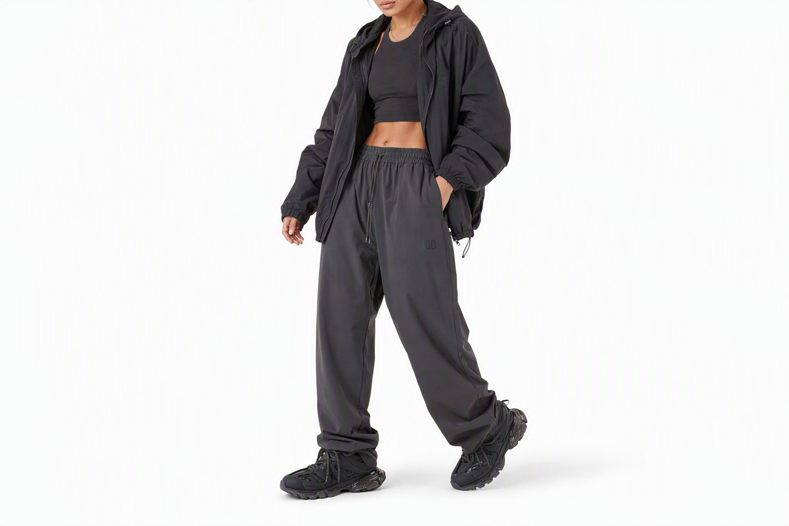 Order Balenciaga巴黎世家 Track 1.0 潮流運動 低筒 懷舊鞋 女款 黑色