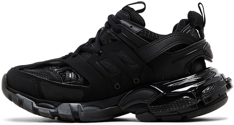 (W) Balenciaga Track Sneaker 'Tapak Jelas - Hitam' 647741-W3BM1-1000 Lookbook (W) Balenciaga Track Sneaker 'Tapak Jelas - Hitam' 647741-W3BM1-1000