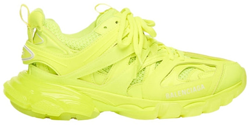 (W) バレンシアガ Track クリアソールFluo スニーカー 647741-W3BM3-7321 Buy (W) バレンシアガ Track クリアソールFluo スニーカー 647741-W3BM3-7321