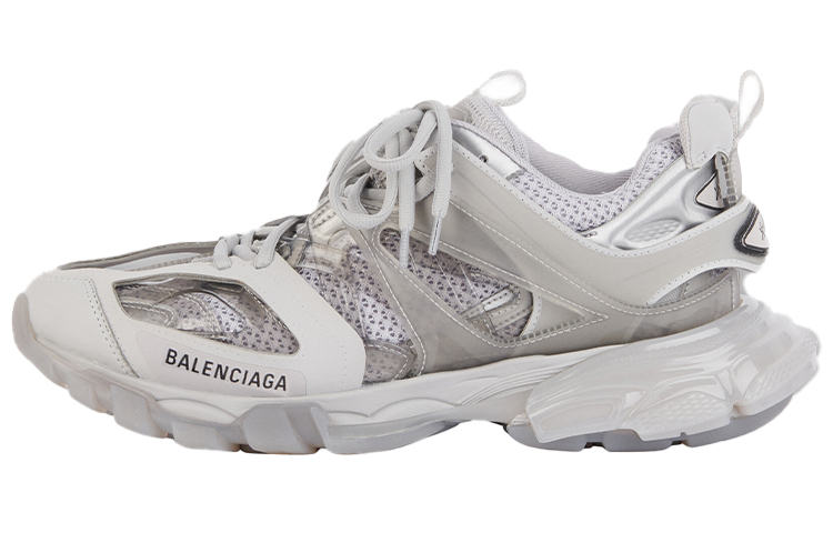 (W) Balenciaga Track Sneaker 'Clear Sole - Light Grey'