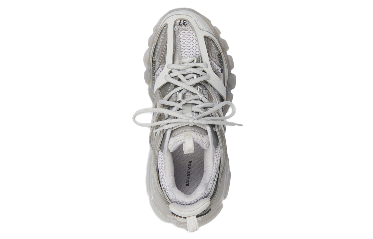 (W) Balenciaga Track Sneaker 'Clear Sole - Light Grey' 圖 4