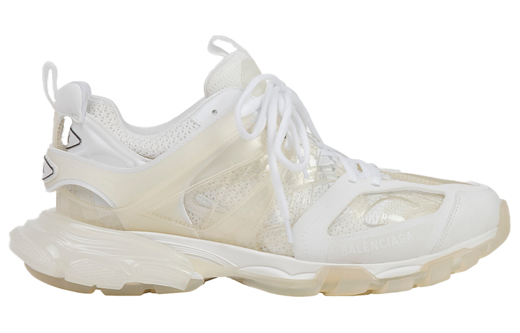 (W) Balenciaga Track Sneaker 'Clear Sole - White Cream' 圖 2