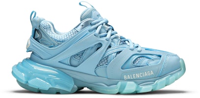 (Women) Balenciaga Track Sneaker 'Clear Sole - Light Blue' 647741W3BM24200 (Women) Balenciaga Track Sneaker 'Clear Sole - Light Blue' 647741W3BM24200