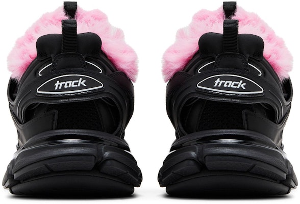 巴黎世家 Fluffy Track 經典復古老爹鞋 女款 黑粉 Details for 巴黎世家 Fluffy Track 經典復古老爹鞋 女款 黑粉