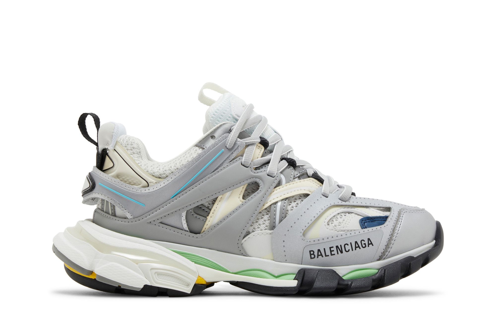 (Women) Balenciaga Track Sneaker 'Grey Blue Green' 542436-W3AC4-1243