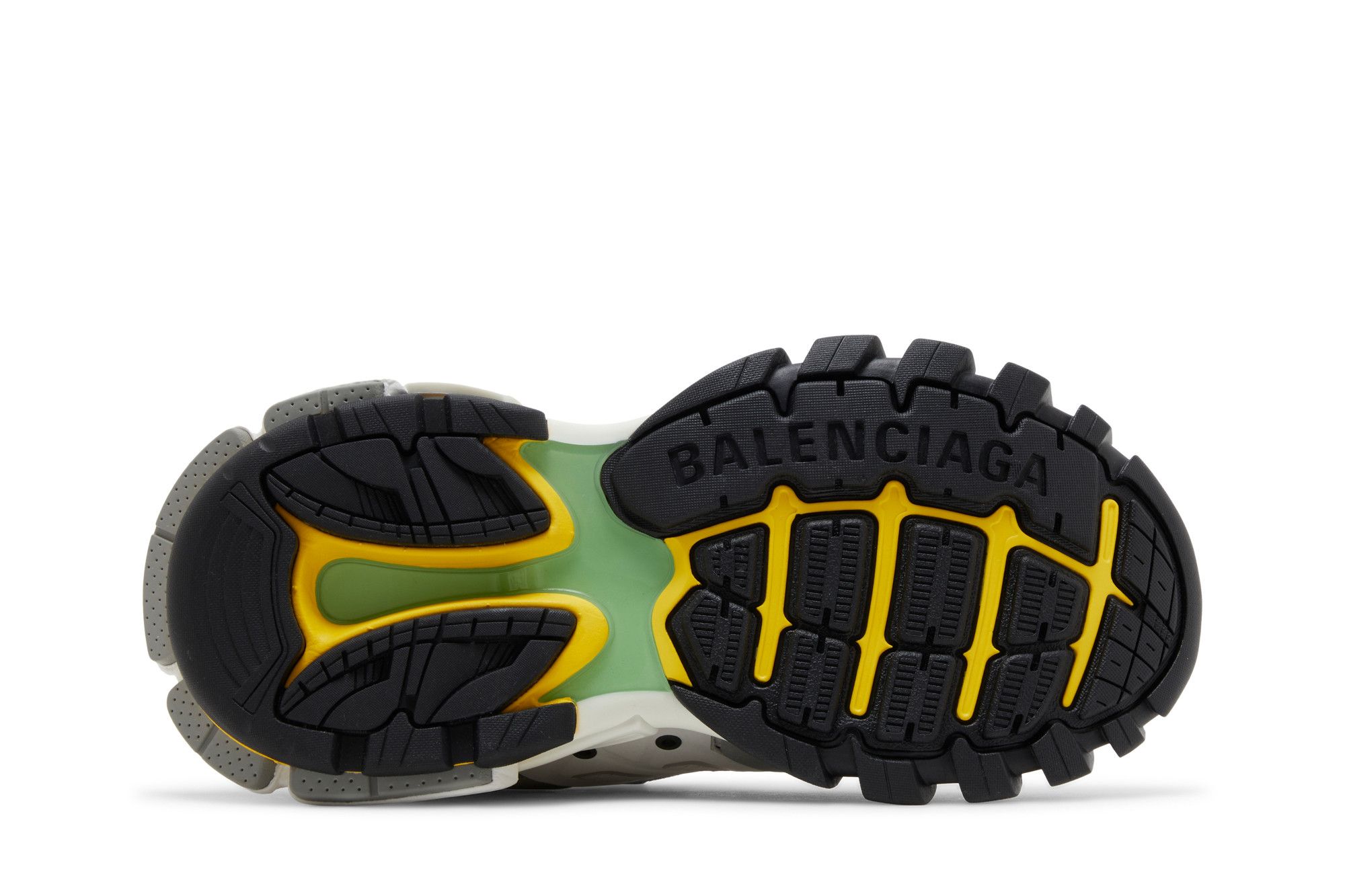 Shop (W) Balenciaga Track Sneaker 'Kelabu Biru Hijau' 542436-W3AC4-1243