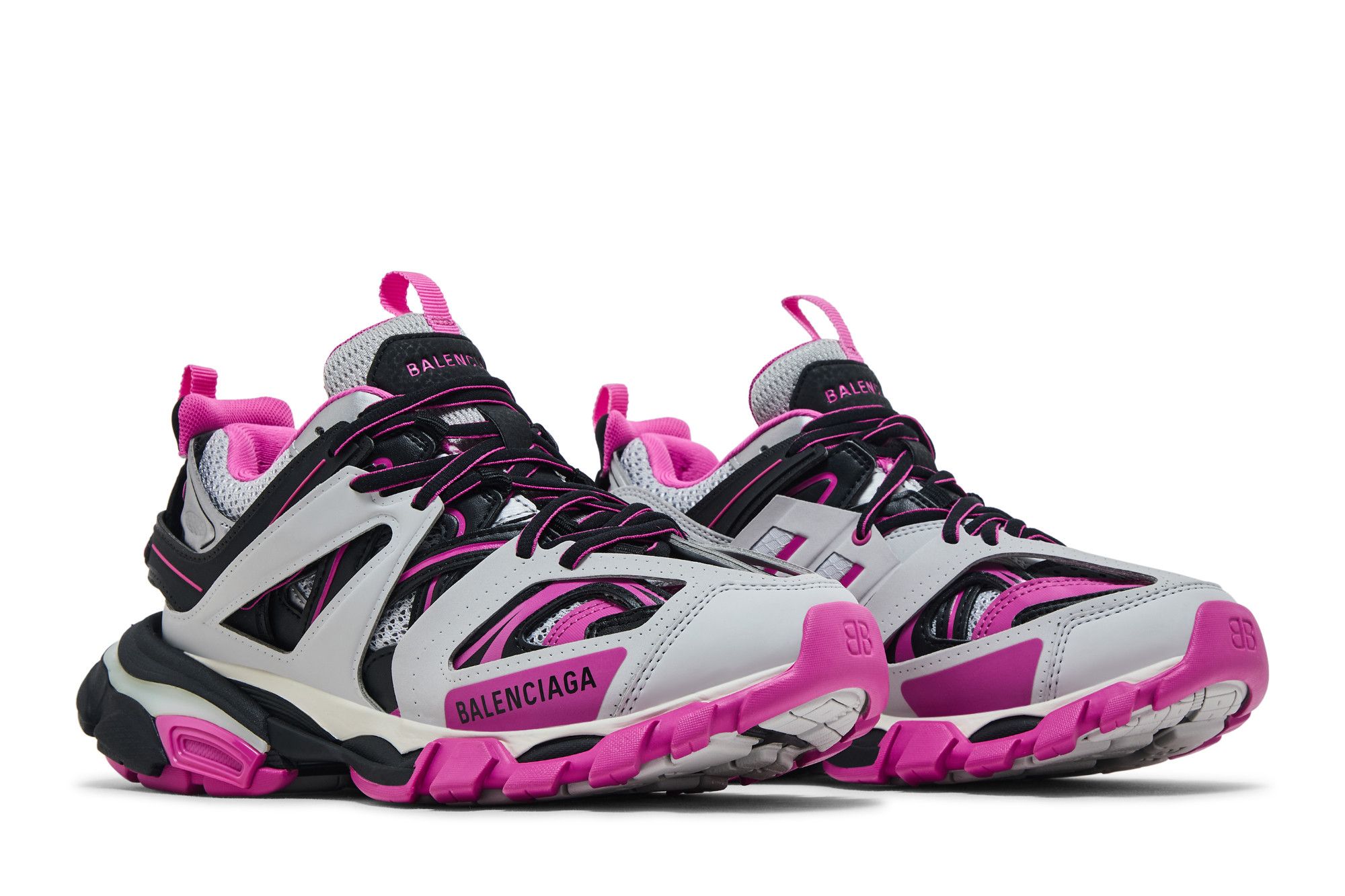 (W) Balenciaga Track Sneaker 'Grey Pink' 圖 8