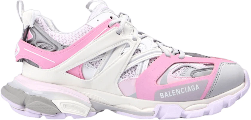 (W) バレンシアガ Track スニーカー グレーピンクホワイト 555032-W3AD6-1258 Buy (W) バレンシアガ Track スニーカー グレーピンクホワイト 555032-W3AD6-1258