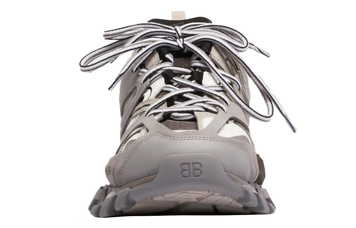 (W) Balenciaga Track Sneaker 'Grey White' 圖 3