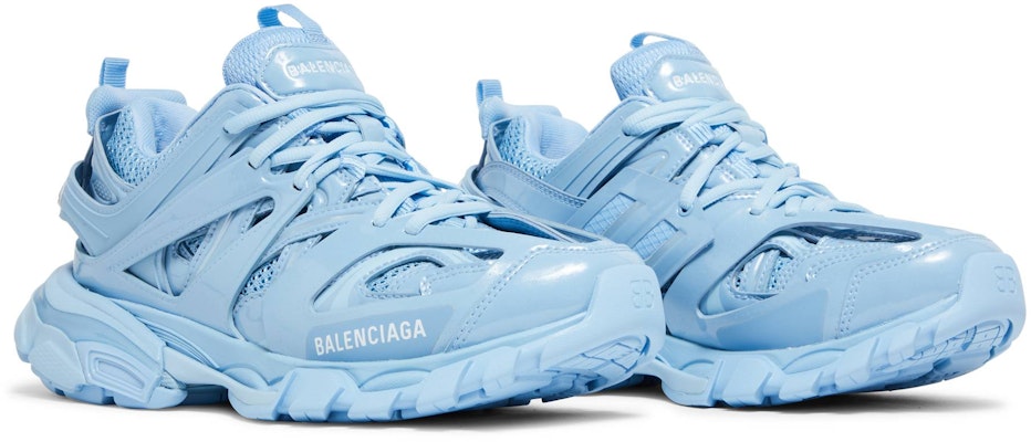 巴黎世家 Track 耐磨防滑 休閒時尚老爹鞋 女款 藍 Cheap 巴黎世家 Track 耐磨防滑 休閒時尚老爹鞋 女款 藍