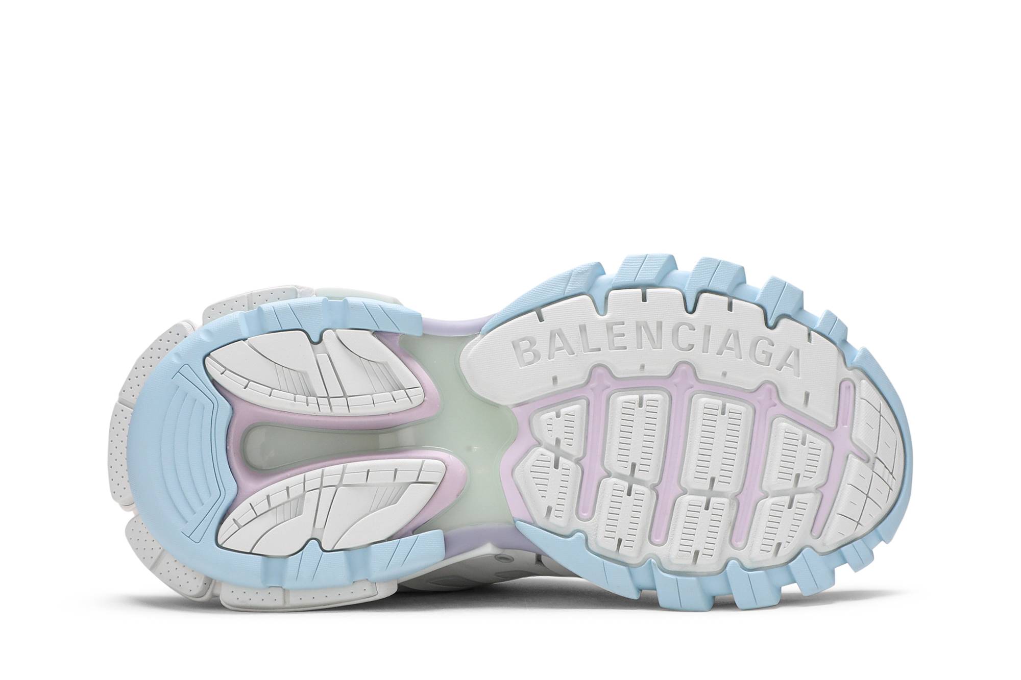 Shop (W) Balenciaga Track Sneaker 'Pastel' Lelaki & Wanita 542436W3AC49045