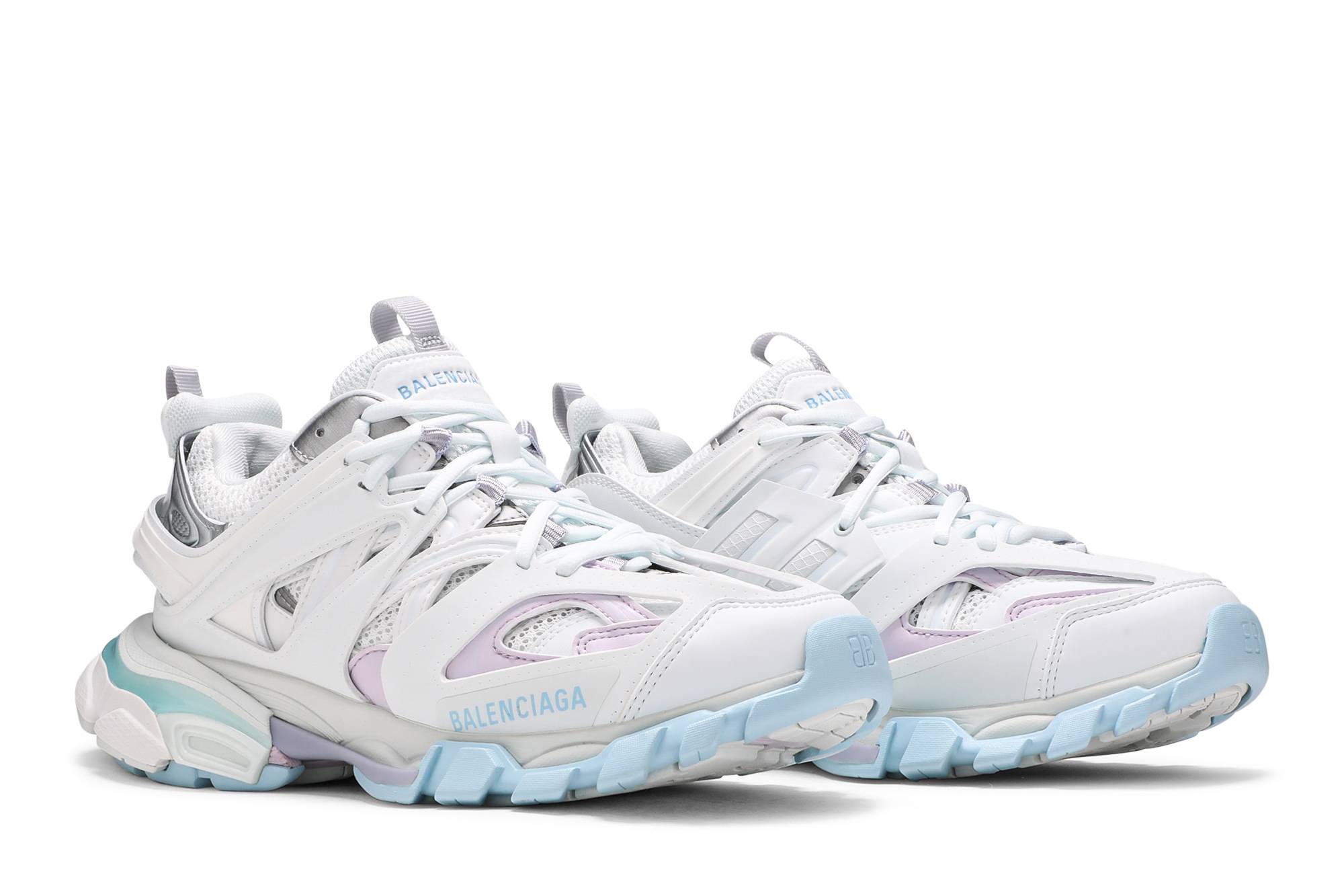 Cheap (W) Balenciaga Track Sneaker 'Pastel' Lelaki & Wanita 542436W3AC49045