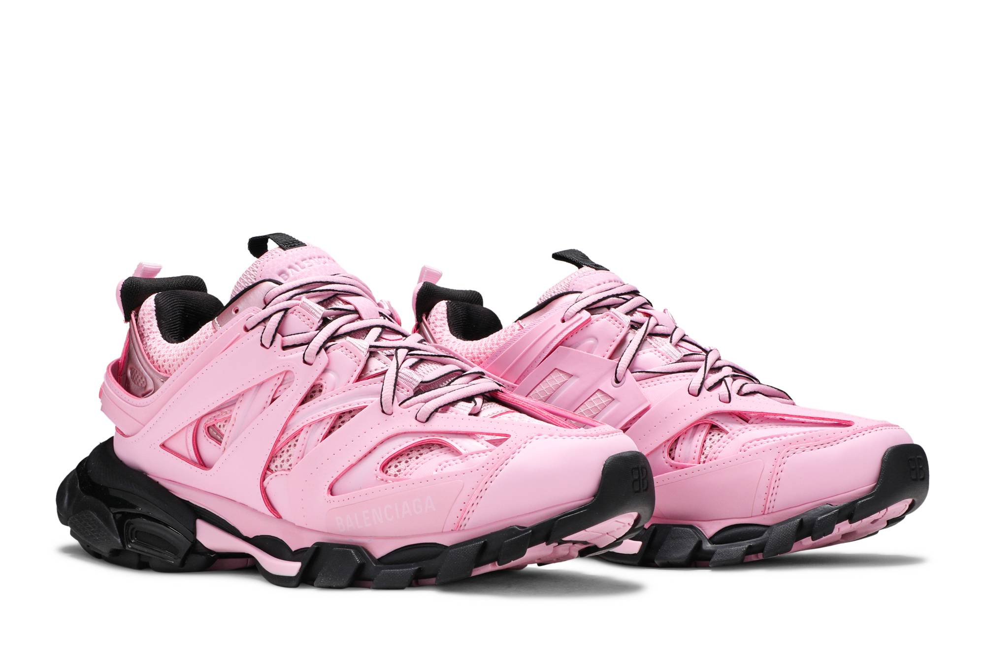 (W) Balenciaga Track Sneaker 'Pink Black' 圖 8