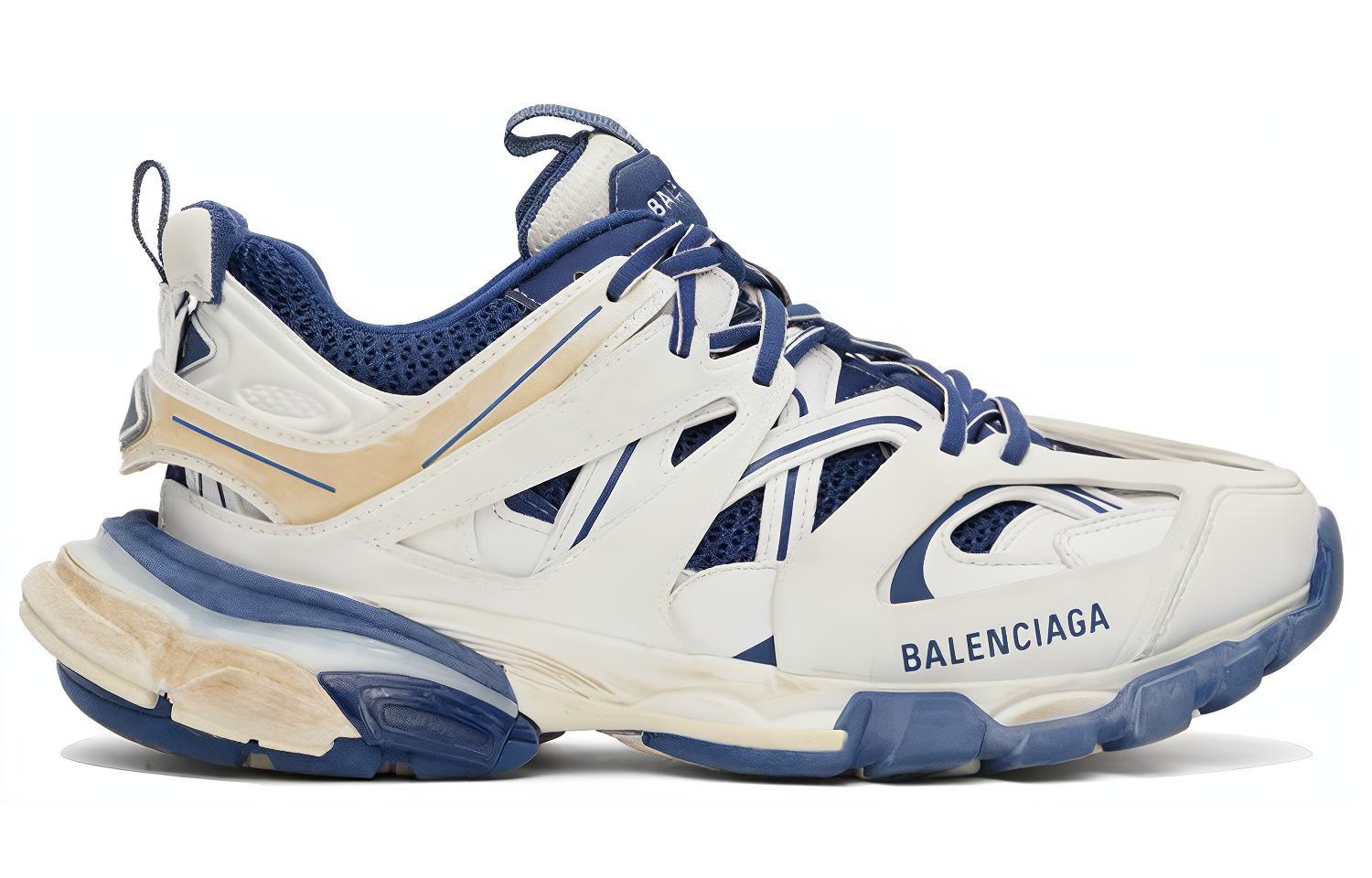 Order (Women) Balenciaga Track Sneaker 'White Blue' 542436W1GC49050