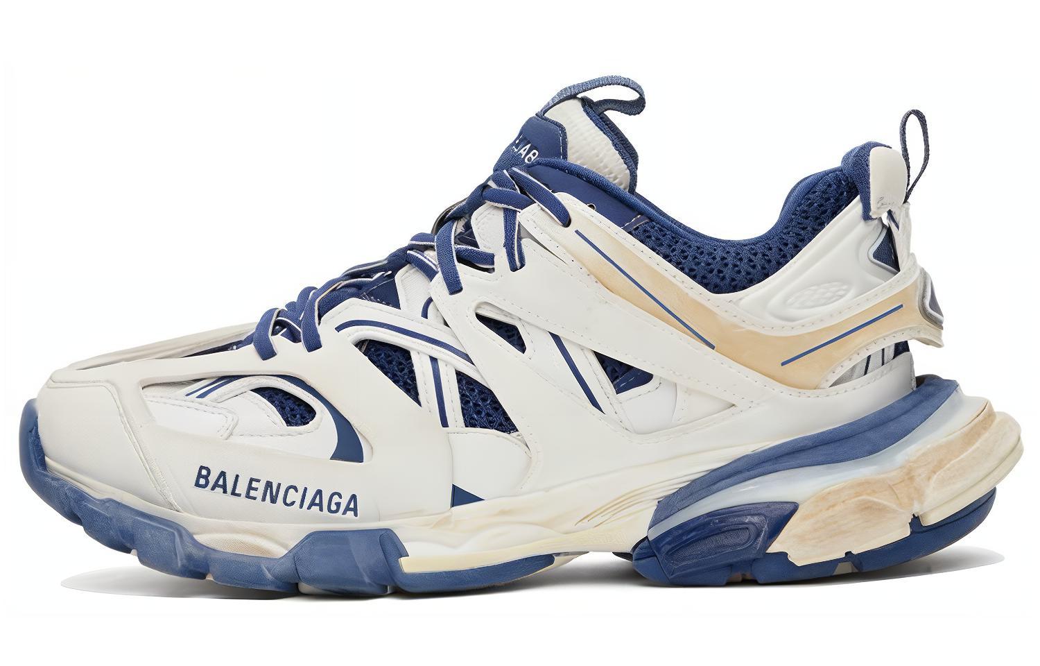 Buy (W) 巴黎世家 Track 运动鞋 '白蓝' 542436-W1GC4-9050