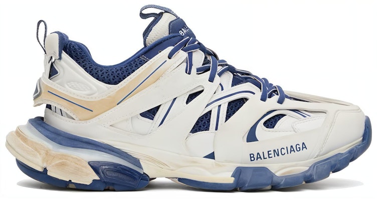 (W) Balenciaga Track Sneaker 'Putih Biru' 542436-W1GC4-9050 Order (W) Balenciaga Track Sneaker 'Putih Biru' 542436-W1GC4-9050