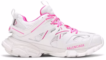 (Women) Balenciaga Track Sneaker 'White Fluo Pink' 542436W3AC29055 (Women) Balenciaga Track Sneaker 'White Fluo Pink' 542436W3AC29055