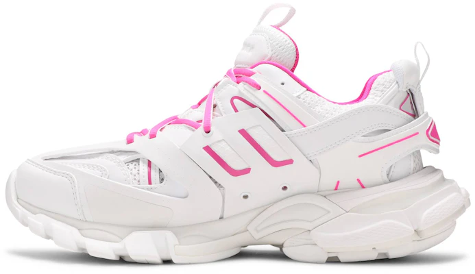 (W) Balenciaga Track Sneaker 'Putih Fluo Pink' 542436W3AC29055 Lookbook (W) Balenciaga Track Sneaker 'Putih Fluo Pink' 542436W3AC29055