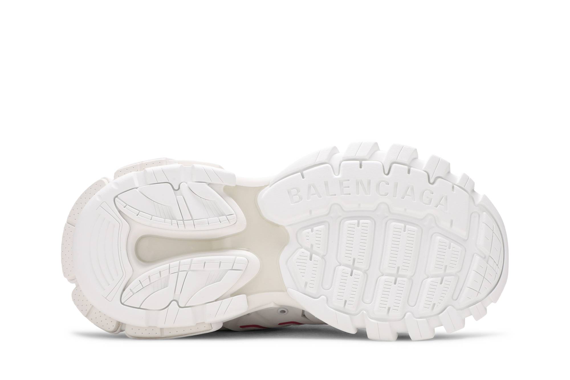 Shop (W) Balenciaga Track Sneaker 'Putih Fluo Pink' 542436W3AC29055