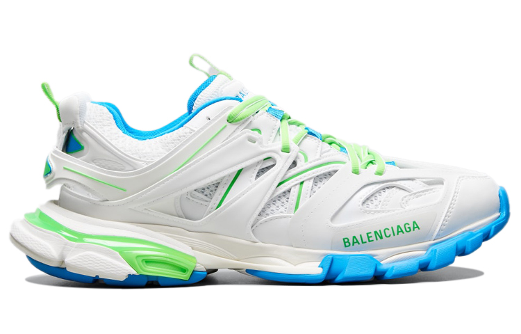 (W) Balenciaga Track Sneaker 'White Green' 圖 2