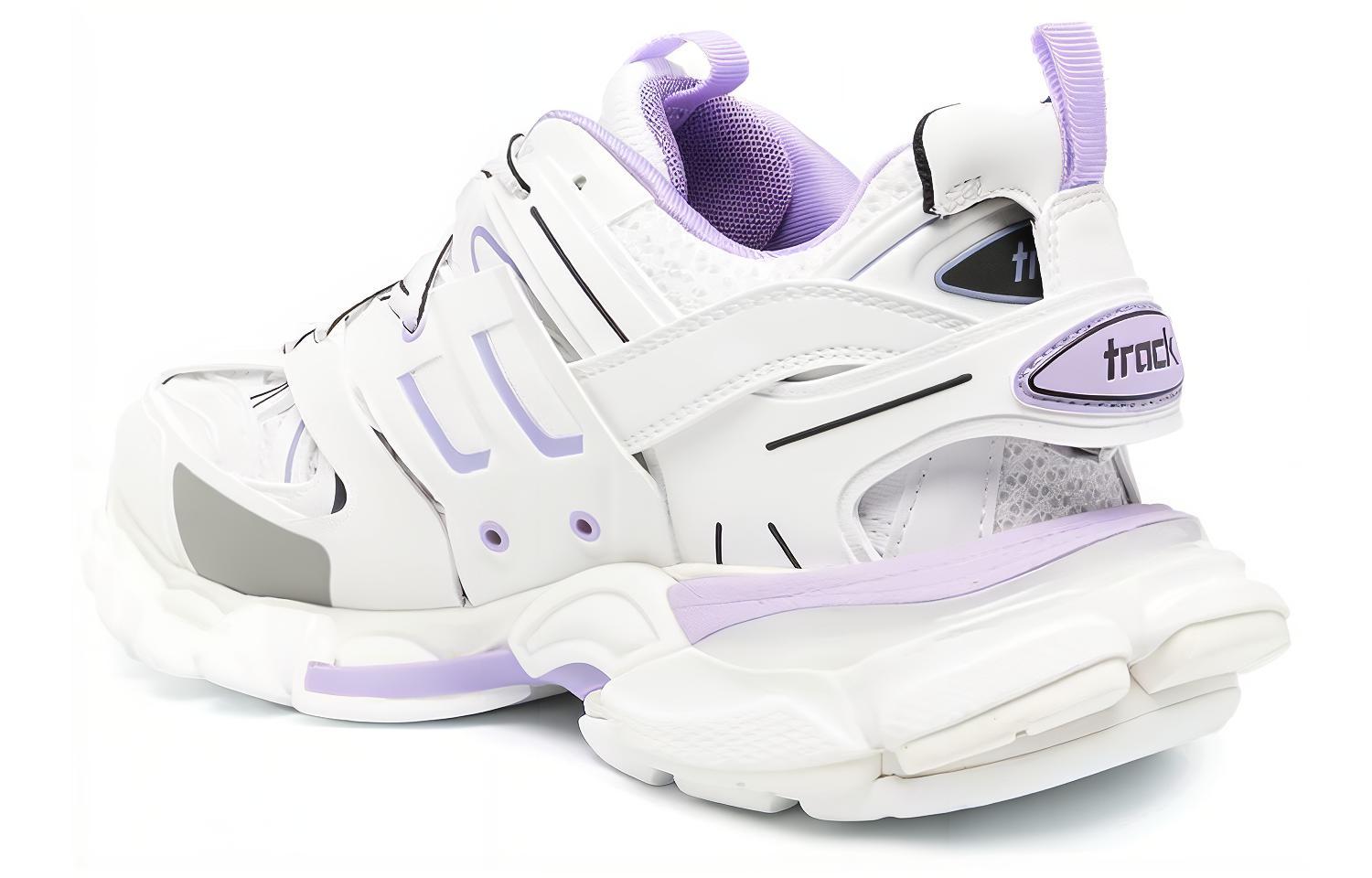 Lookbook (W) Balenciaga Track Sneaker 'Putih Lilac' 542436-W3AC4-9512