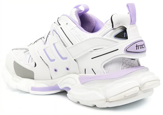 (W) Balenciaga Track Sneaker 'Putih Lilac' 542436-W3AC4-9512 Lookbook (W) Balenciaga Track Sneaker 'Putih Lilac' 542436-W3AC4-9512