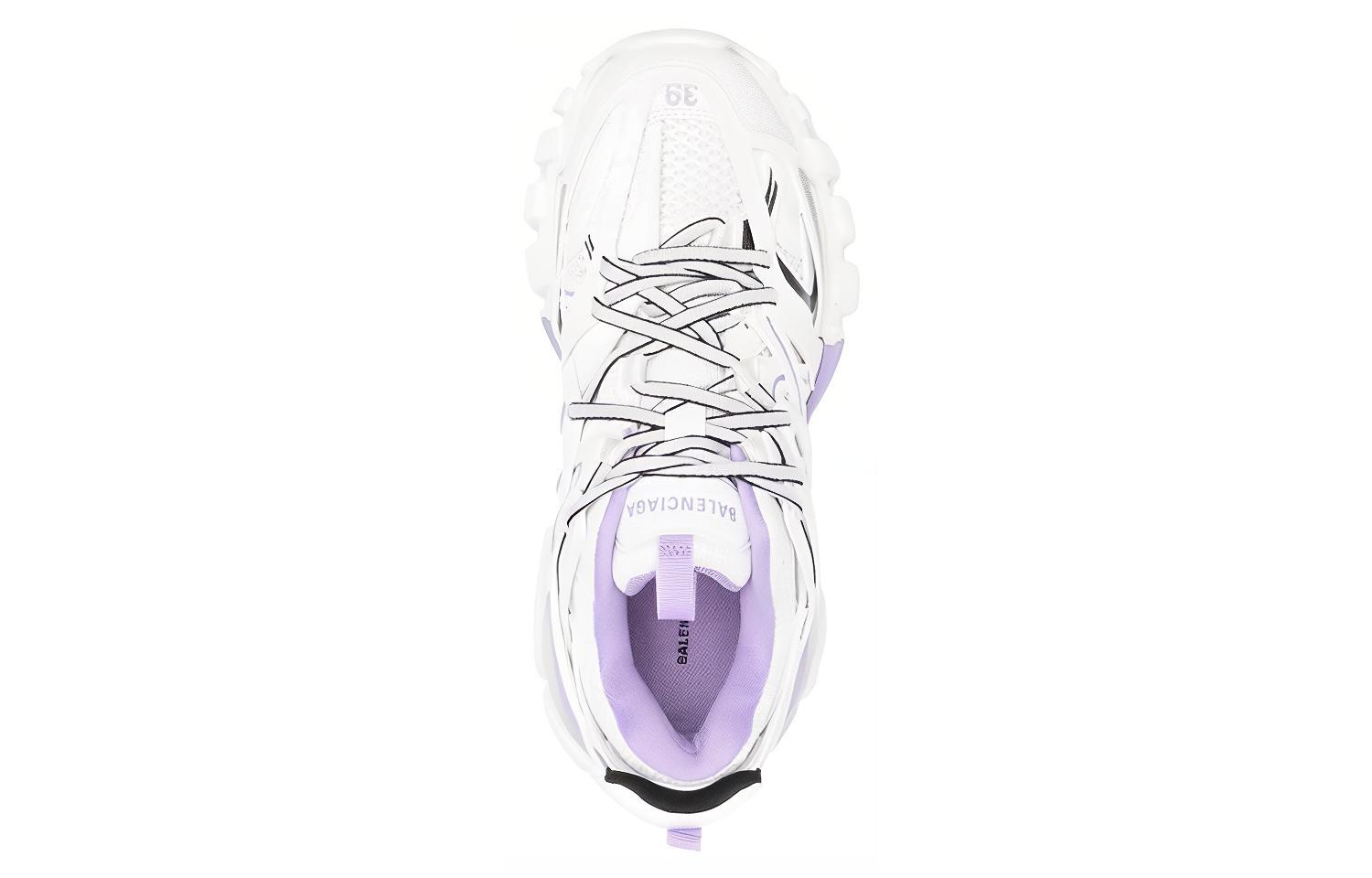 Shop (W) Balenciaga Track Sneaker 'Putih Lilac' 542436-W3AC4-9512