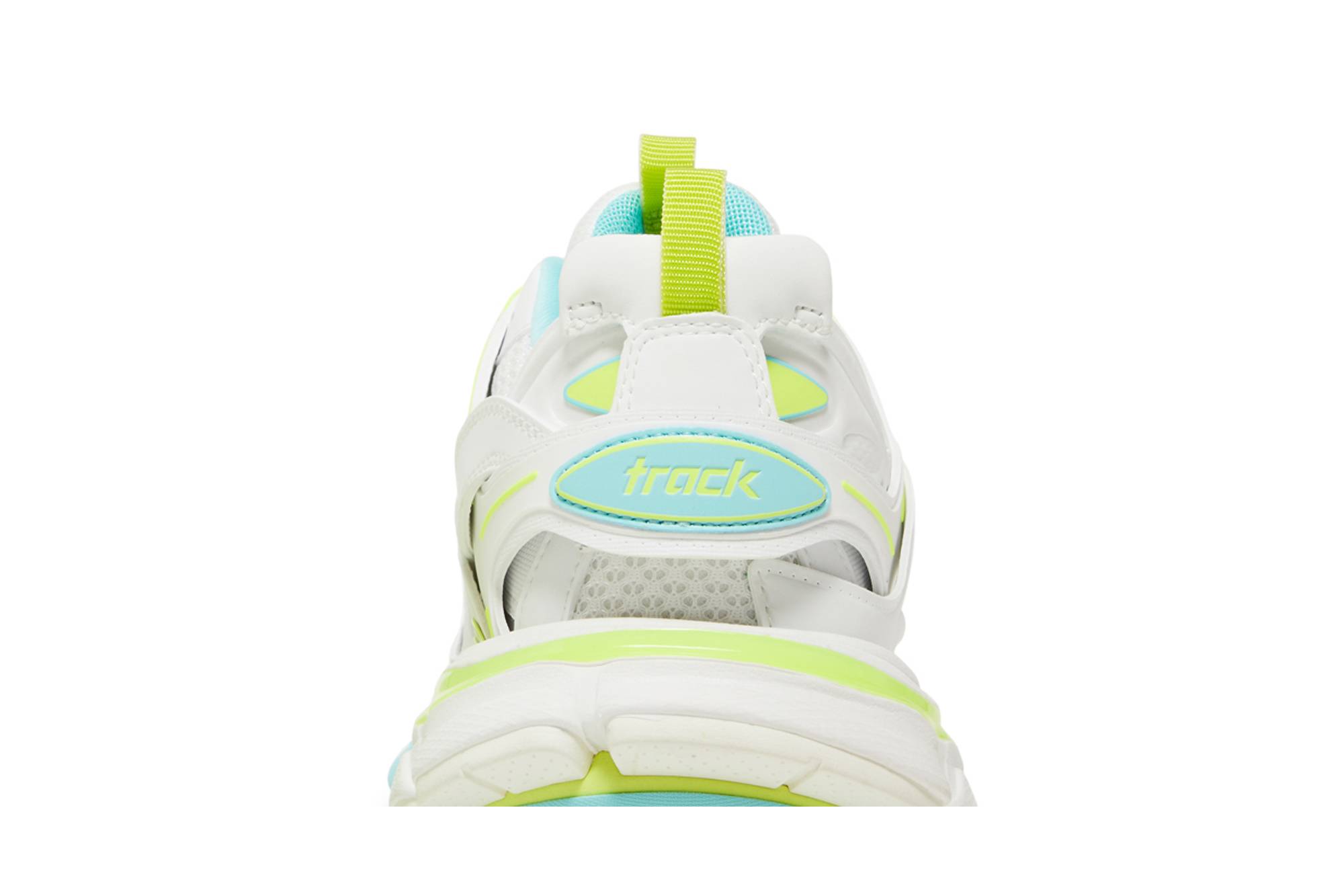Sizing (W) Balenciaga Track Sneaker 'Putih Neon Kuning' 542436W3AC69704