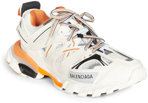 (W) 巴黎世家Track运动鞋 '白橙色' 555032-W1GB1-9059 Order (W) 巴黎世家Track运动鞋 '白橙色' 555032-W1GB1-9059