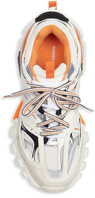 (W) 巴黎世家Track运动鞋 '白橙色' 555032-W1GB1-9059 Shop (W) 巴黎世家Track运动鞋 '白橙色' 555032-W1GB1-9059