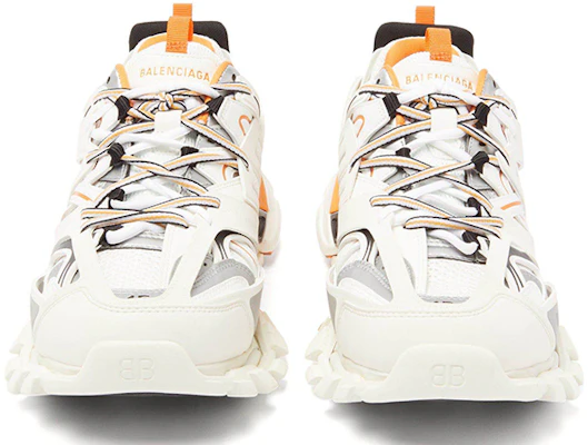 (W) 巴黎世家Track运动鞋 '白橙色' 555032-W1GB1-9059 Purchase (W) 巴黎世家Track运动鞋 '白橙色' 555032-W1GB1-9059