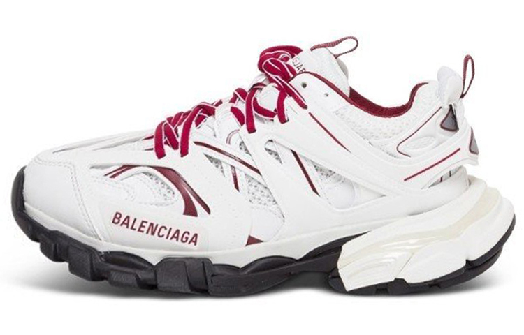 (W) Balenciaga Track Sneaker 'White Red'