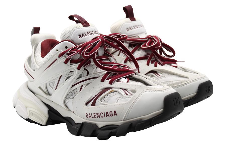 (W) Balenciaga Track Sneaker 'White Red' 圖 4