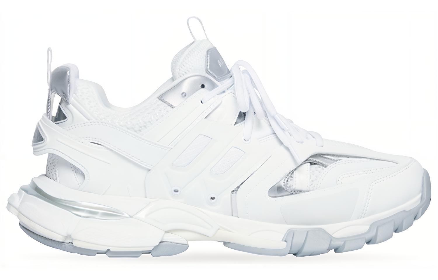 (W) Balenciaga Track Sneaker 'White Silver' 圖 2