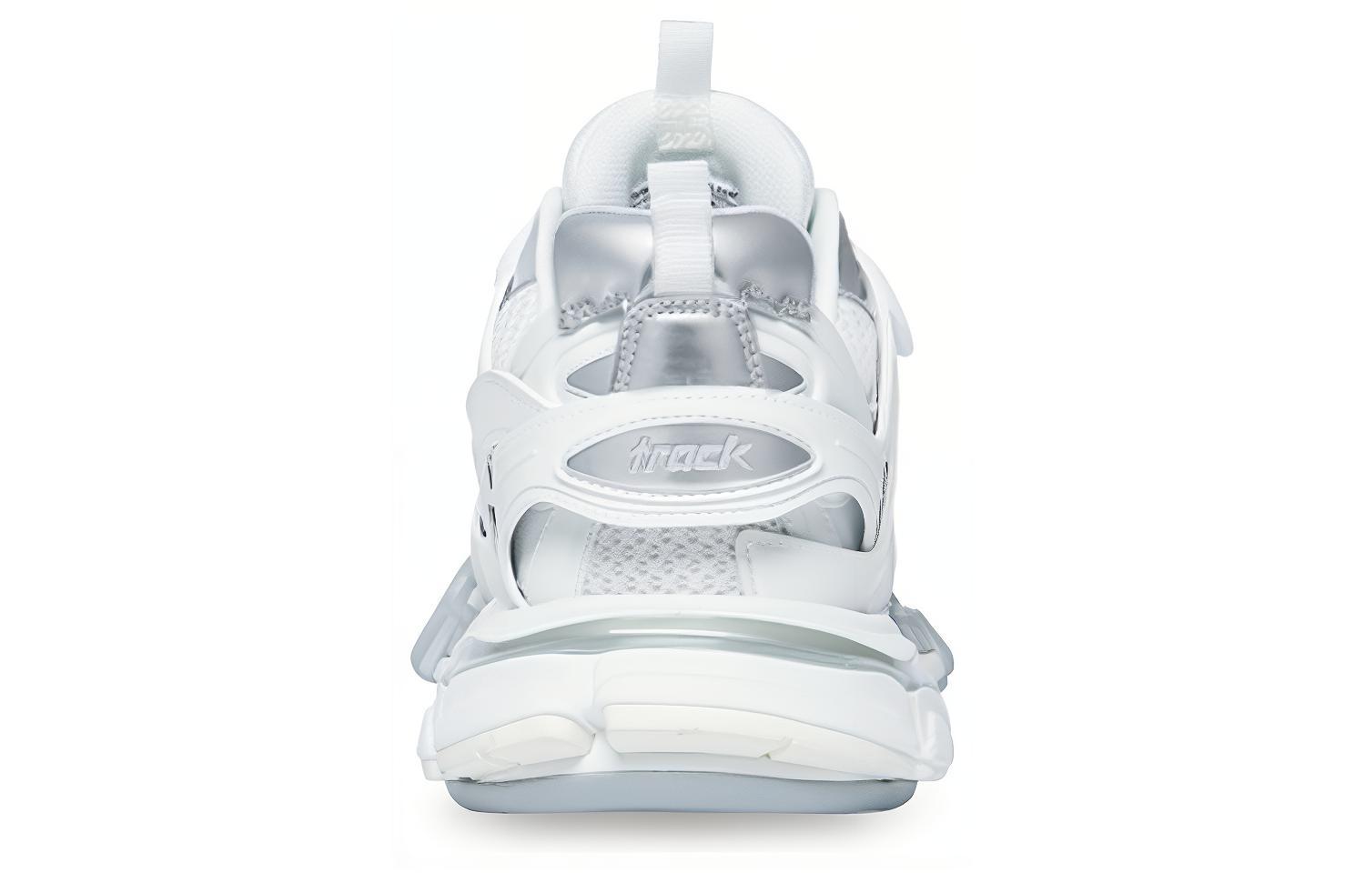 (W) Balenciaga Track Sneaker 'White Silver' 圖 6