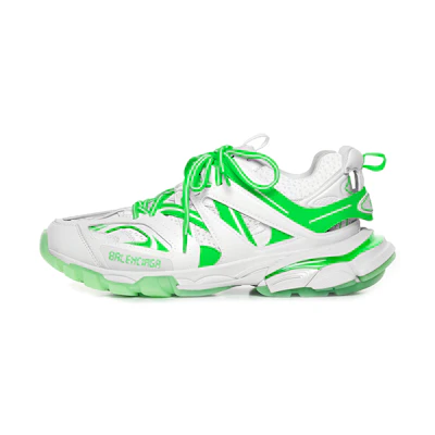 (W) Balenciaga Track Sneakers 'White Green'