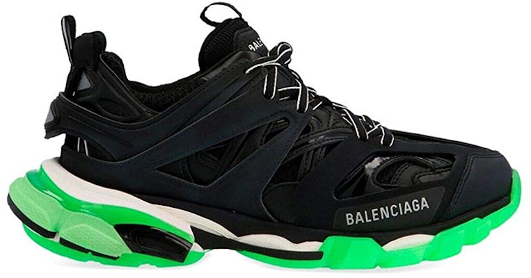 (W) Balenciaga Track Trainer 'Black Glow' Lelaki & Wanita 570390-W1GB1-1003 Order (W) Balenciaga Track Trainer 'Black Glow' Lelaki & Wanita 570390-W1GB1-1003
