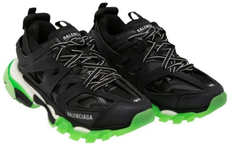 (W) Balenciaga Track Trainer 'Black Glow' Pria Wanita Sepatu Olahraga Hitam 570390-W1GB1-1003 Lookbook (W) Balenciaga Track Trainer 'Black Glow' Pria Wanita Sepatu Olahraga Hitam 570390-W1GB1-1003