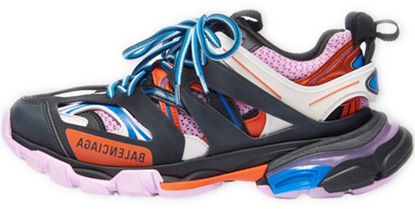 (W) Balenciaga Track Trainer 'Negro Naranja Rosa' 542436 W1GC1 1054 Buy (W) Balenciaga Track Trainer 'Negro Naranja Rosa' 542436 W1GC1 1054