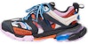 (W) Balenciaga Track Trainer 'Hitam Oren Merah Jambu' 542436 W1GC1 1054
