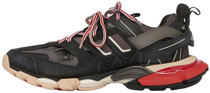 (W) バレンシアガ トラックトレーナー 黒×赤 542436 W1GB 61002 Buy (W) バレンシアガ トラックトレーナー 黒×赤 542436 W1GB 61002