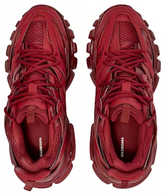 (W) Balenciaga Track Trainer 'Burgundy' Pria / Wanita 542436 W2LA1 5504 Lookbook (W) Balenciaga Track Trainer 'Burgundy' Pria / Wanita 542436 W2LA1 5504