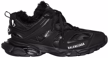 (Women) Balenciaga Track Trainer 'Fake Fur - Black' 668555W3CQ11000 (Women) Balenciaga Track Trainer 'Fake Fur - Black' 668555W3CQ11000